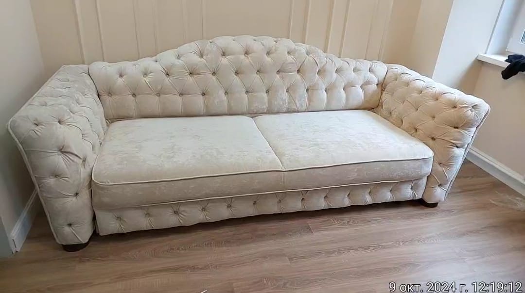 Замена обивки дивана на дому. Бабаево